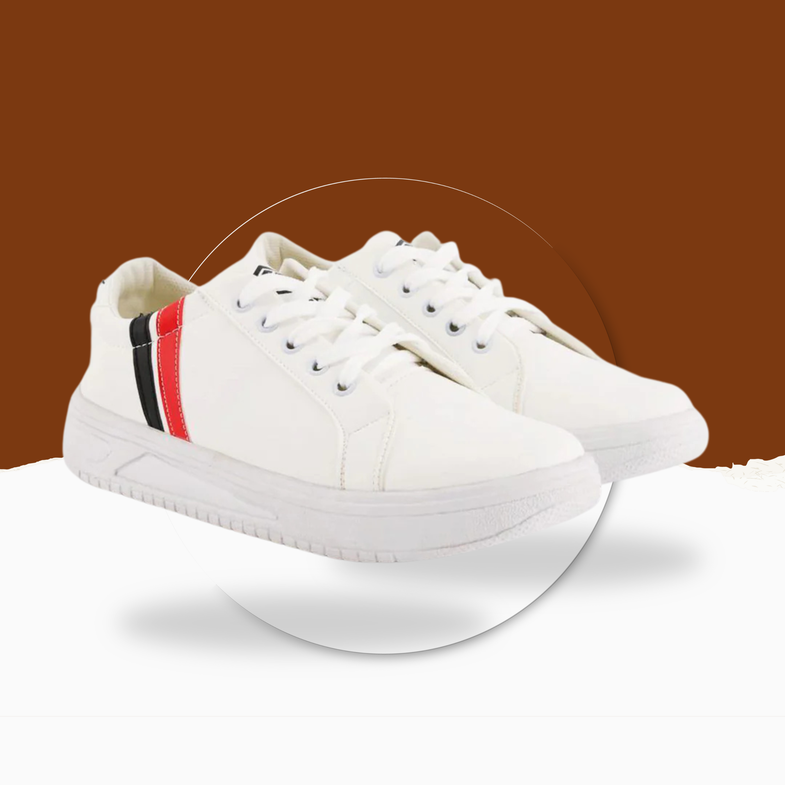 Casual White Sneakers for Men