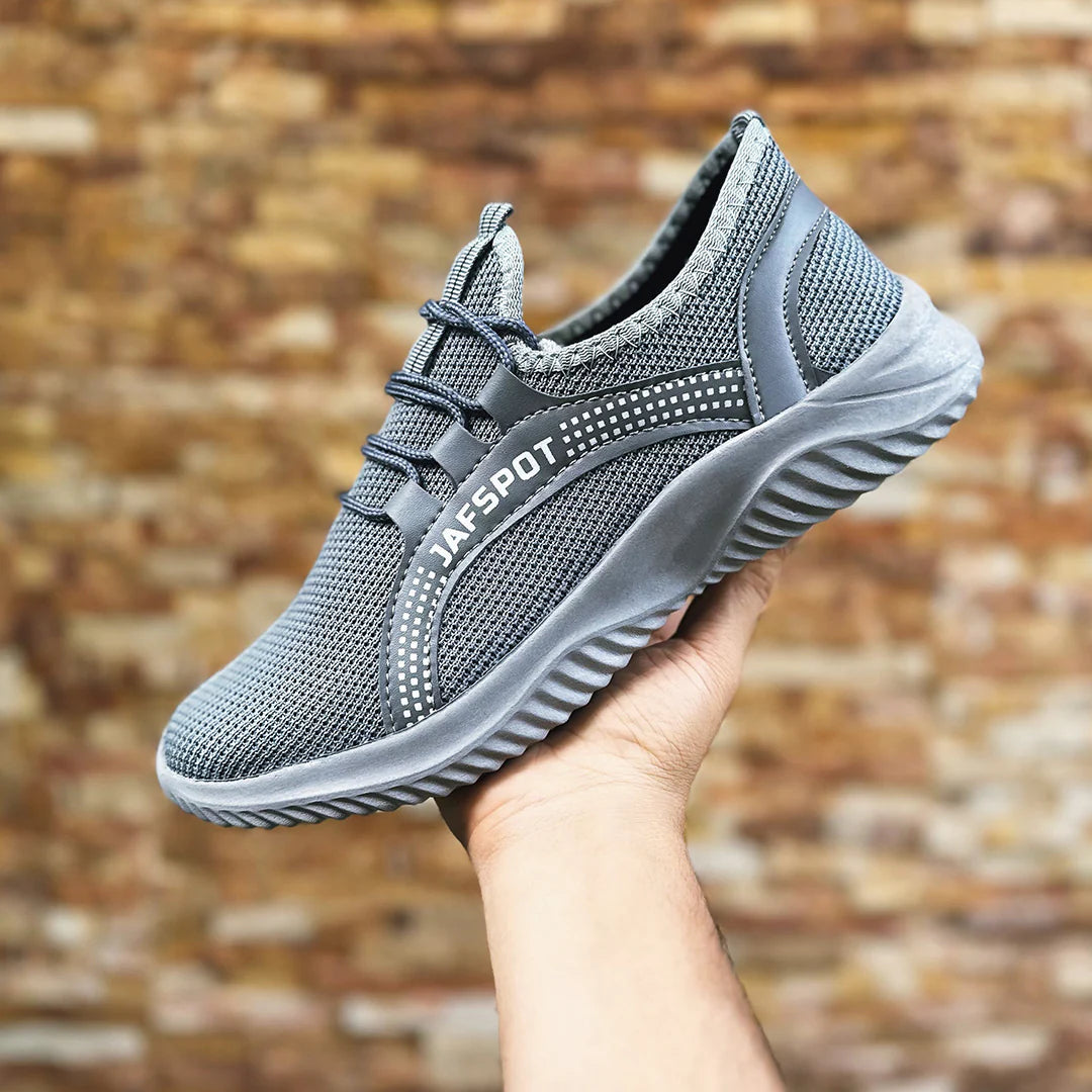 Men Training Sneakers-Grey